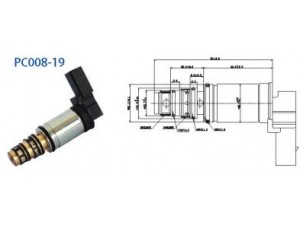 DELPHİ (VW , AUDI , SKODA , SEAT ) ELEKTRİKLİ VALF